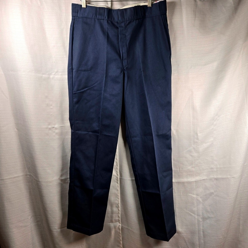 Dickies 874 Original Fit Work Pant Navy Blue Size 34 x 32‎ NWT